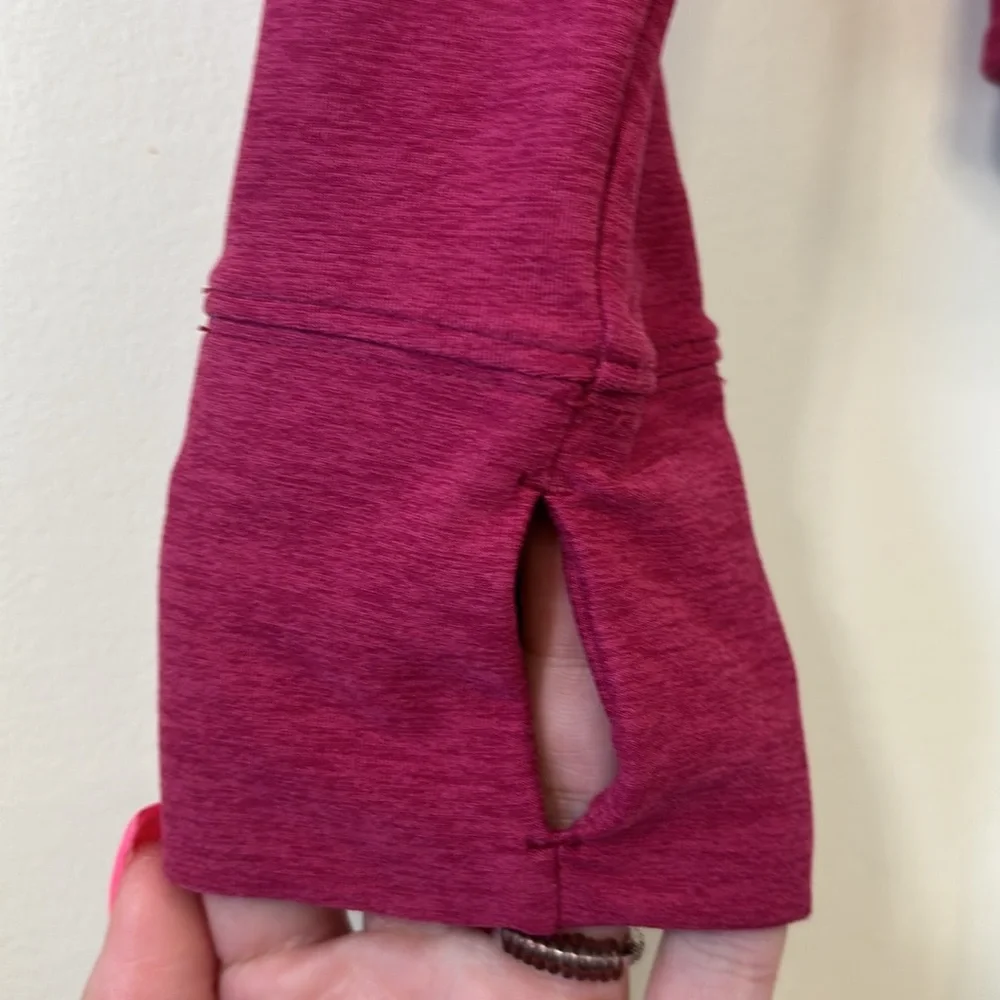 Abercrombie & Fitch YPB EverydaySOFT Full-Zip Deep Red Size Medium - Picture 4 of 9